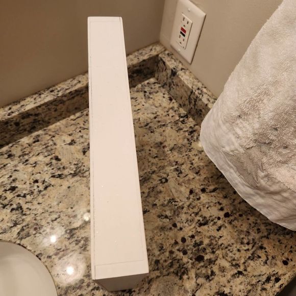 Wood Christmas Decor Sign Glitter Sign 12" X 12" - Picture 6 of 6